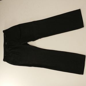 John Varvatos Wool Linen Blend Men's Pants Button Fly Black waist measures 34"